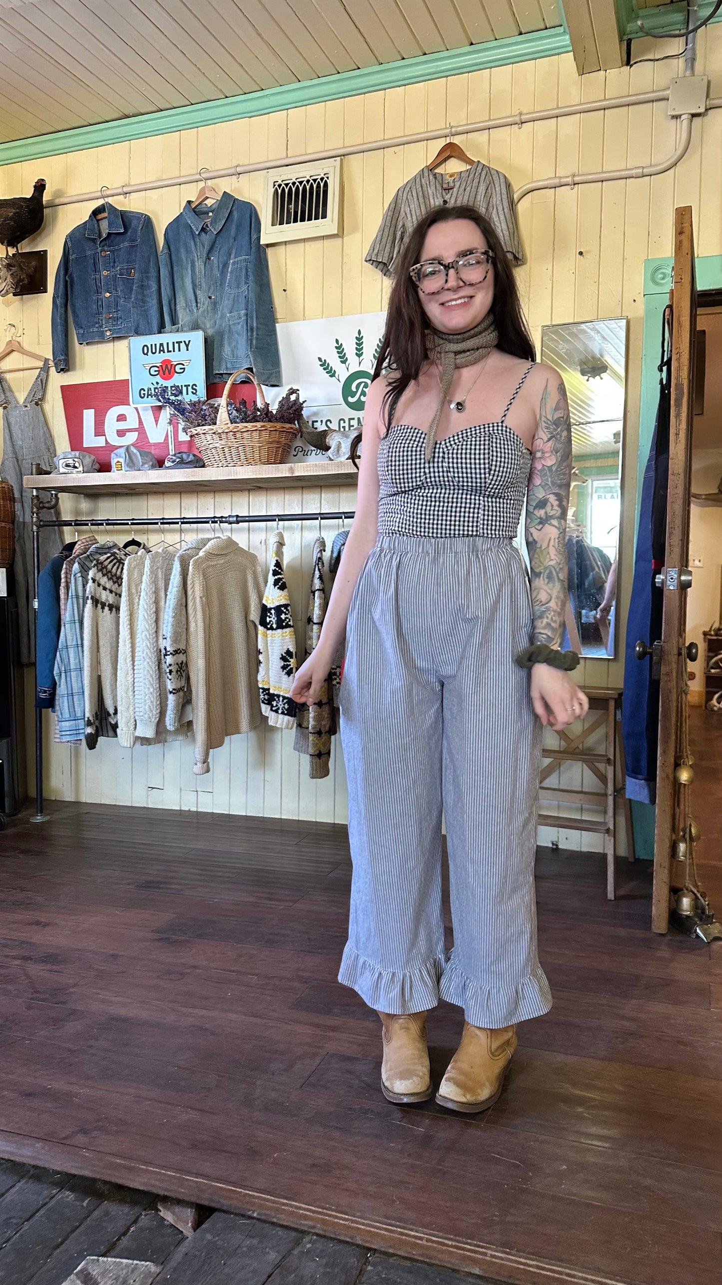 Ruffled Pants- Made to Order