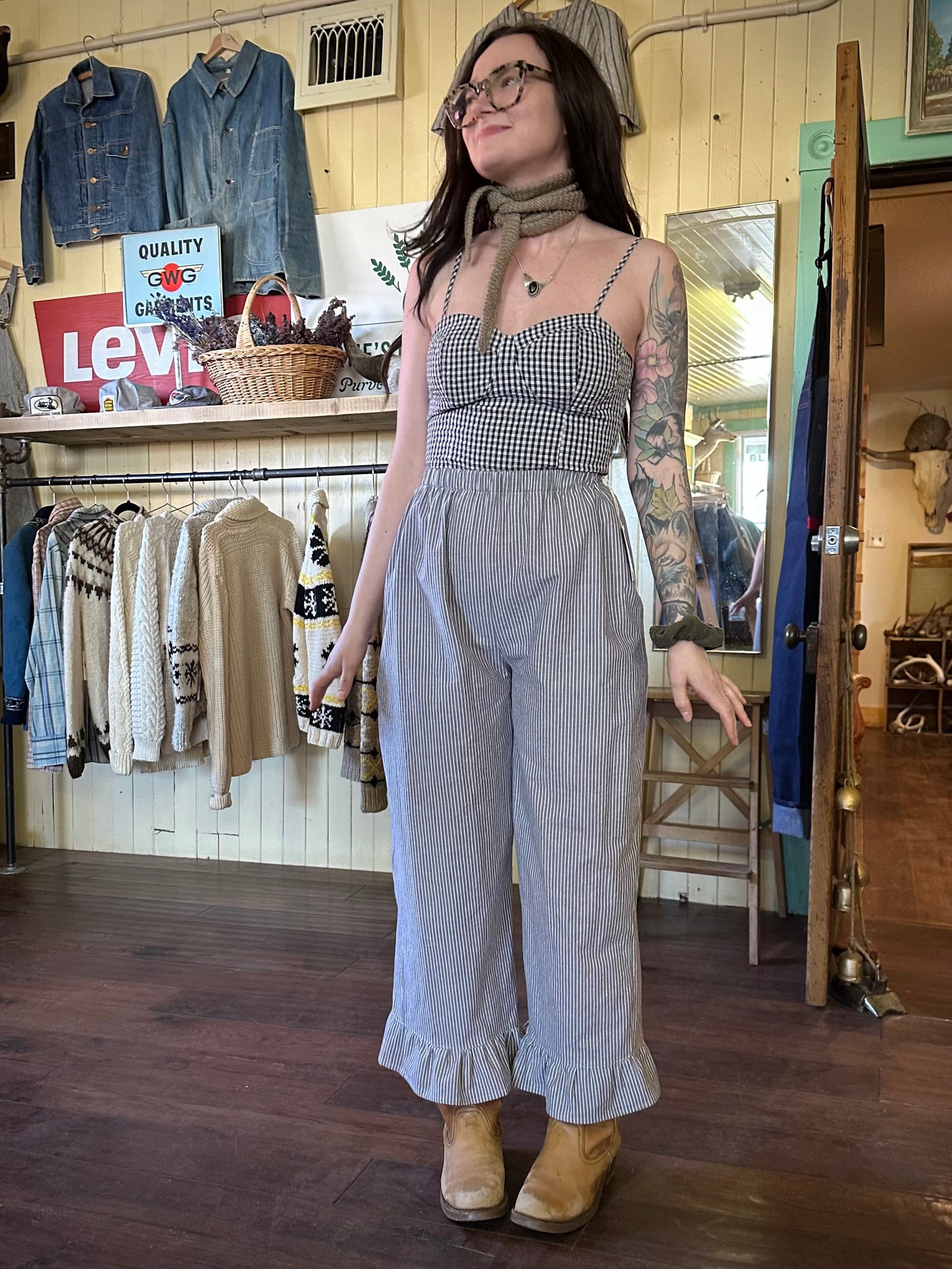 Ruffled Pants- Made to Order