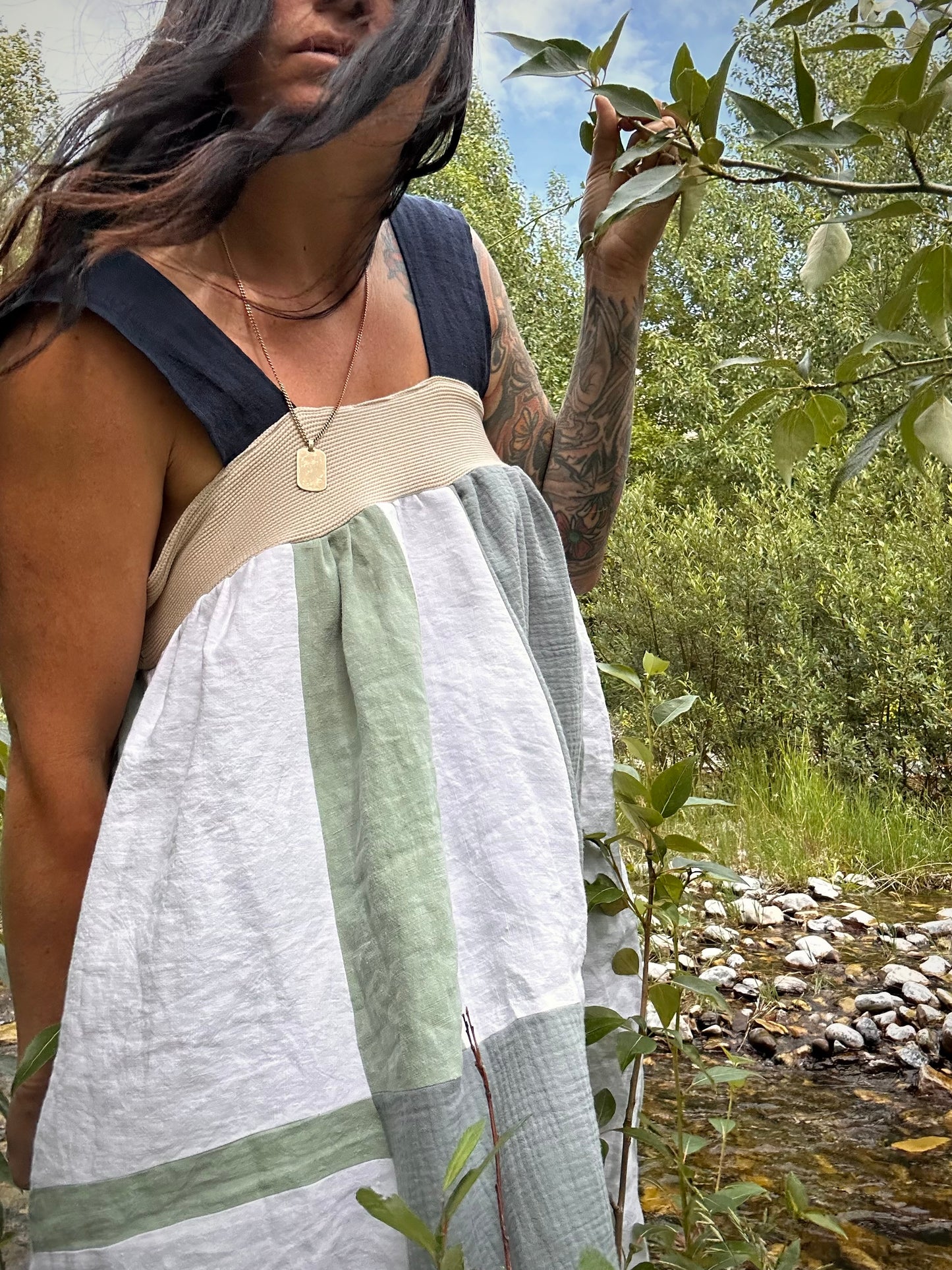 Patchwork Wildflower Dress