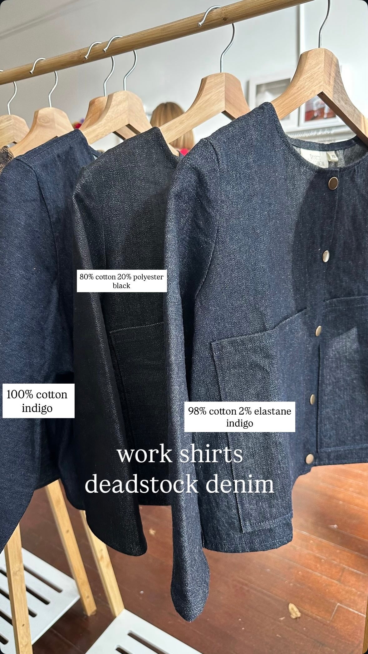 Denim Work Shirt - Made to Order