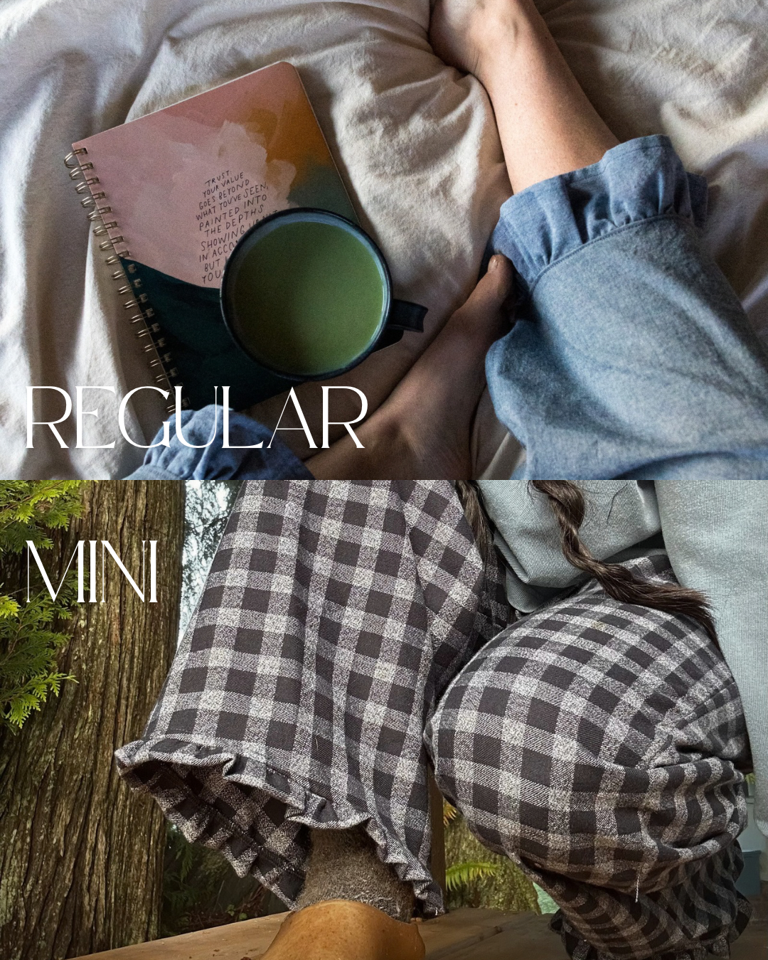 Ruffle Pants - Sage- Made to Order