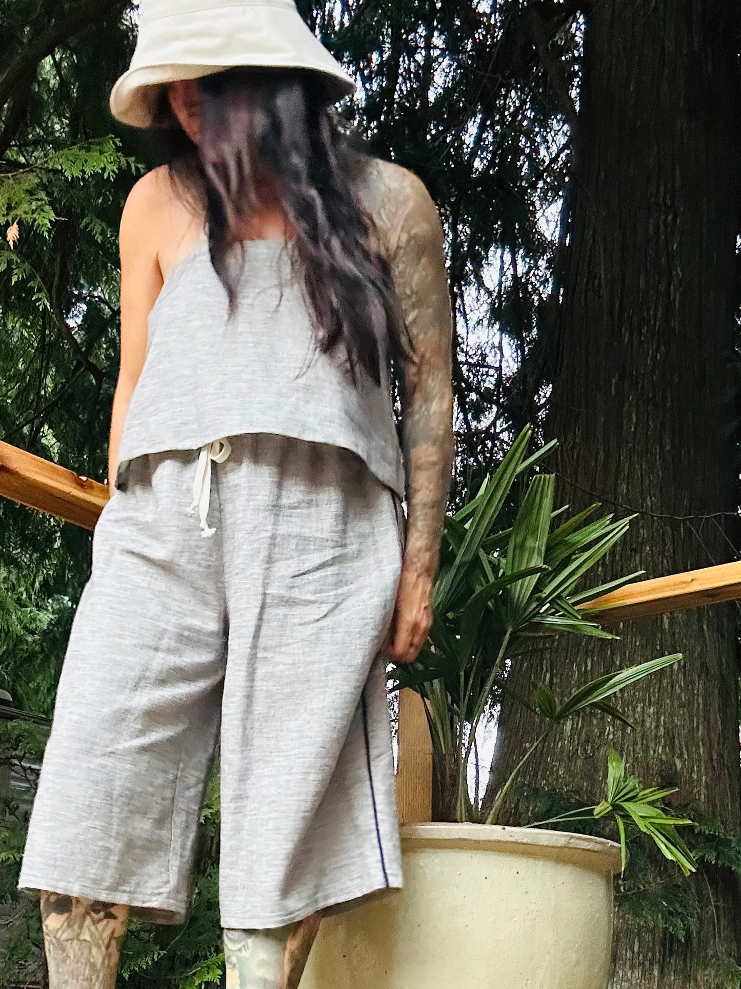 *August Culotte (silk/hemp)