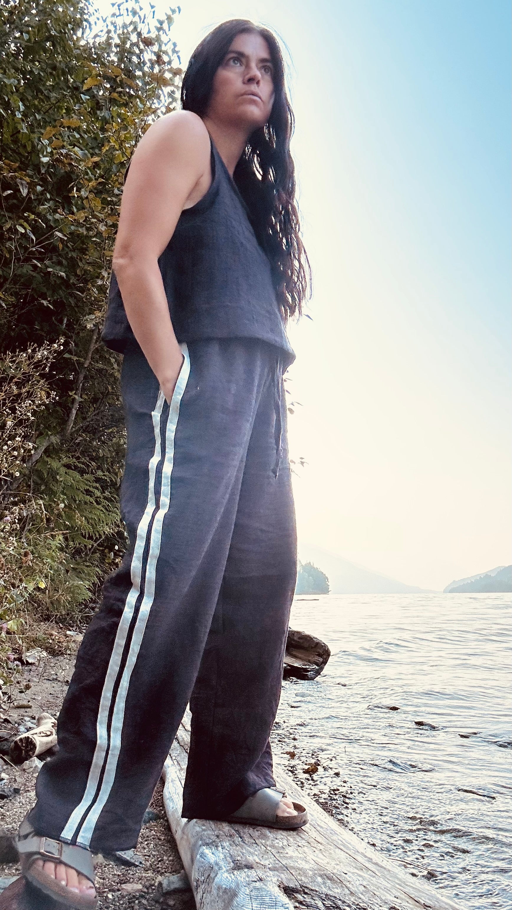 Denman Track Pants S/M – Rusty Bourbon