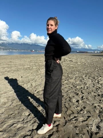 Barrel Denim-Black-Made to Order