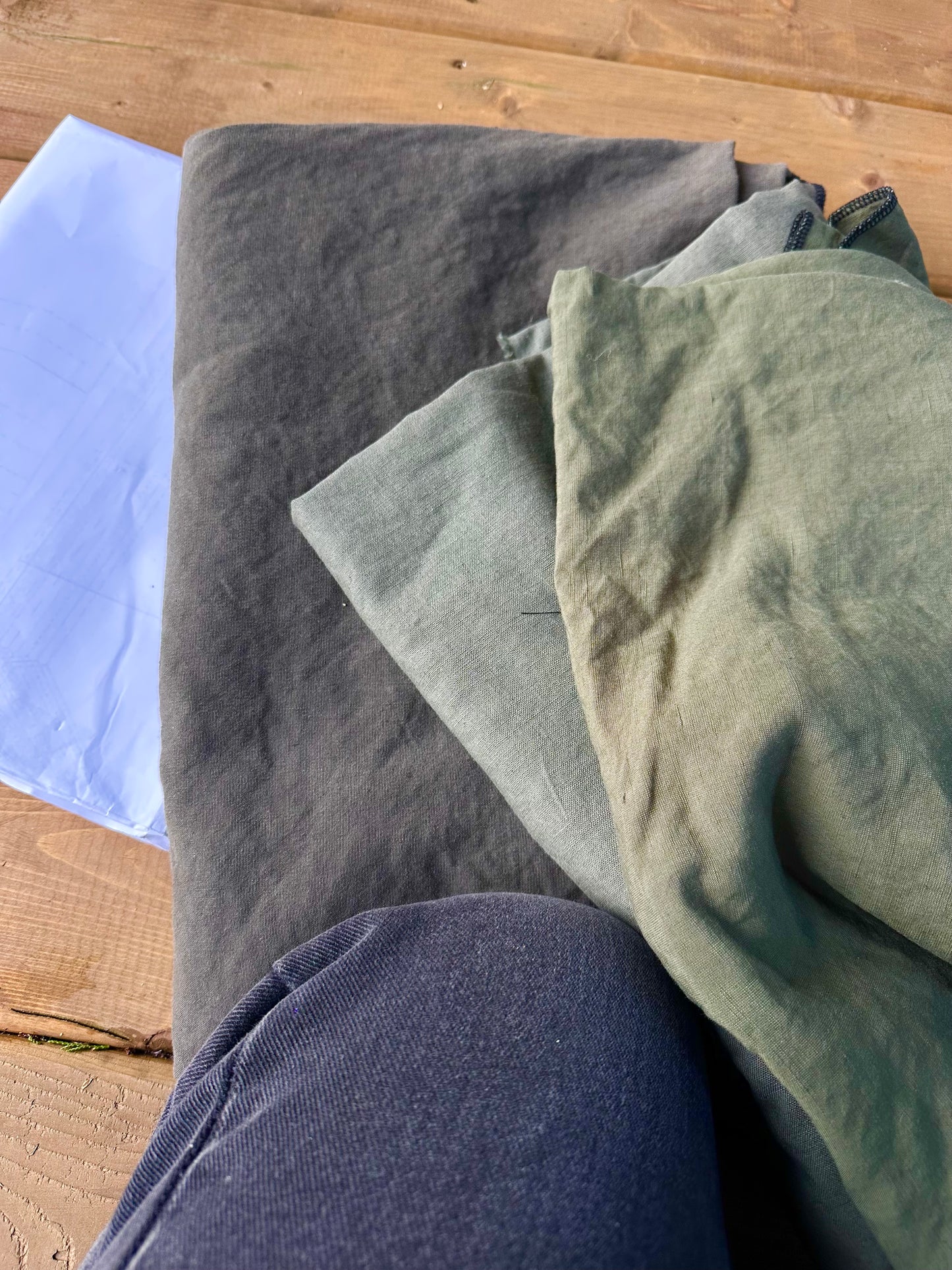 Ruffle Pants - Sage- Made to Order