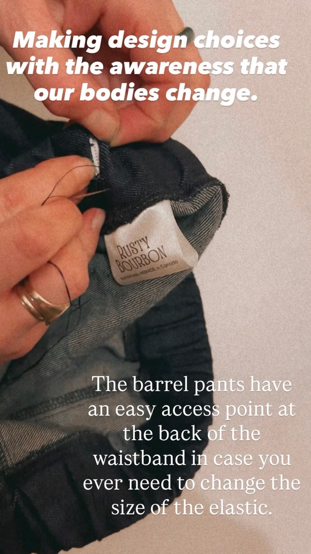 Barrel Denim-ready to ship