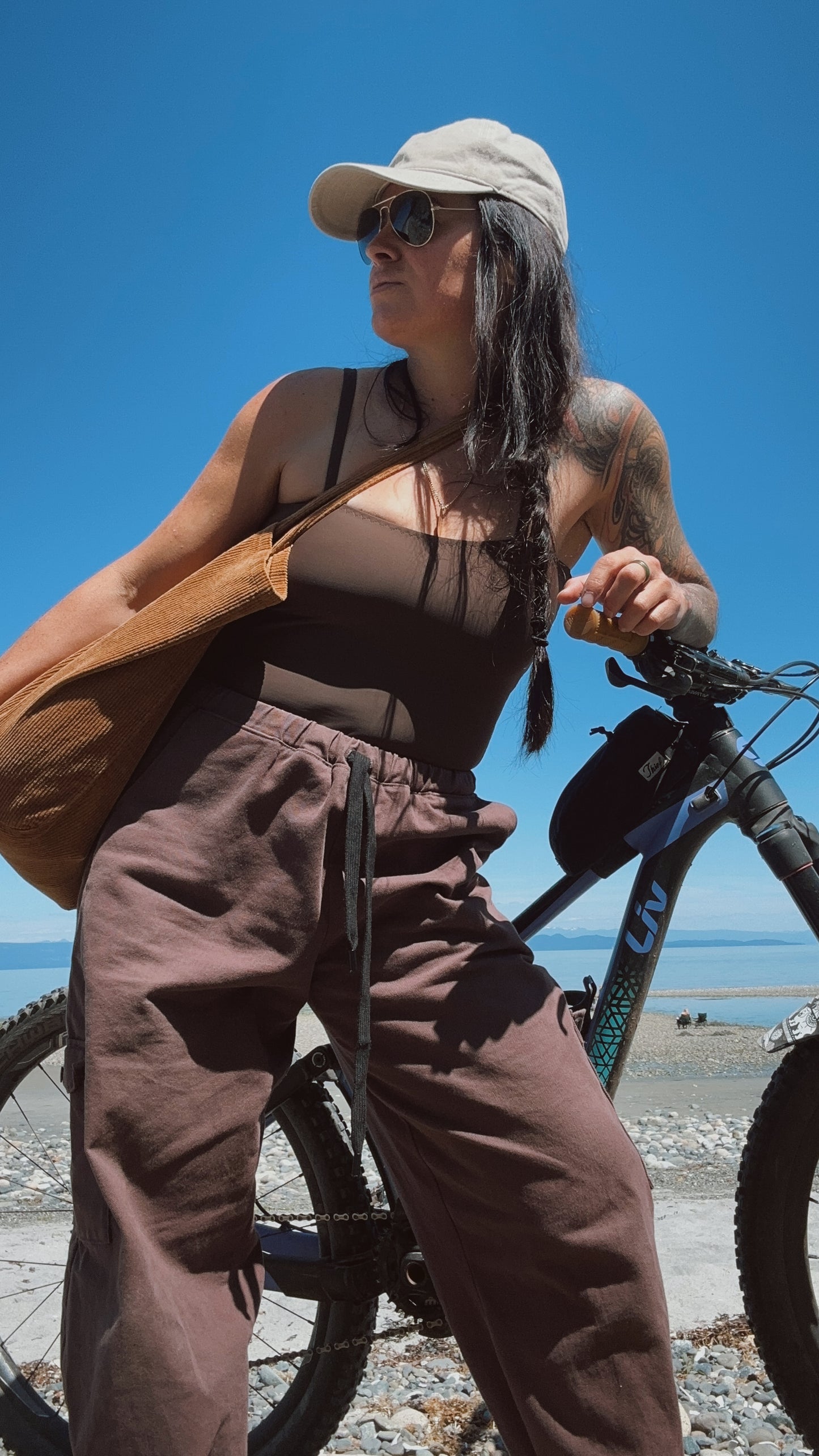Kootenay Jogger- mixed textile custom