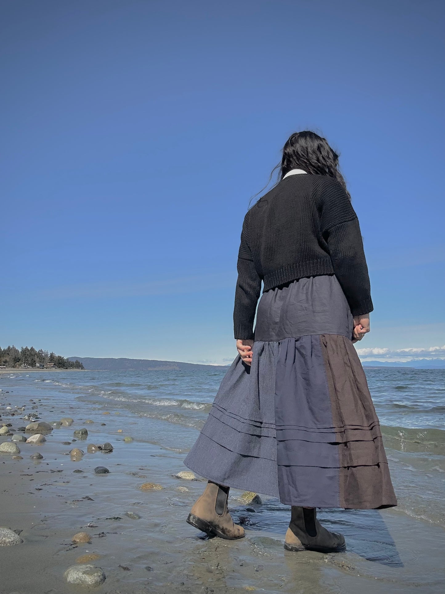 Ostara Skirt - zero waste patchwork