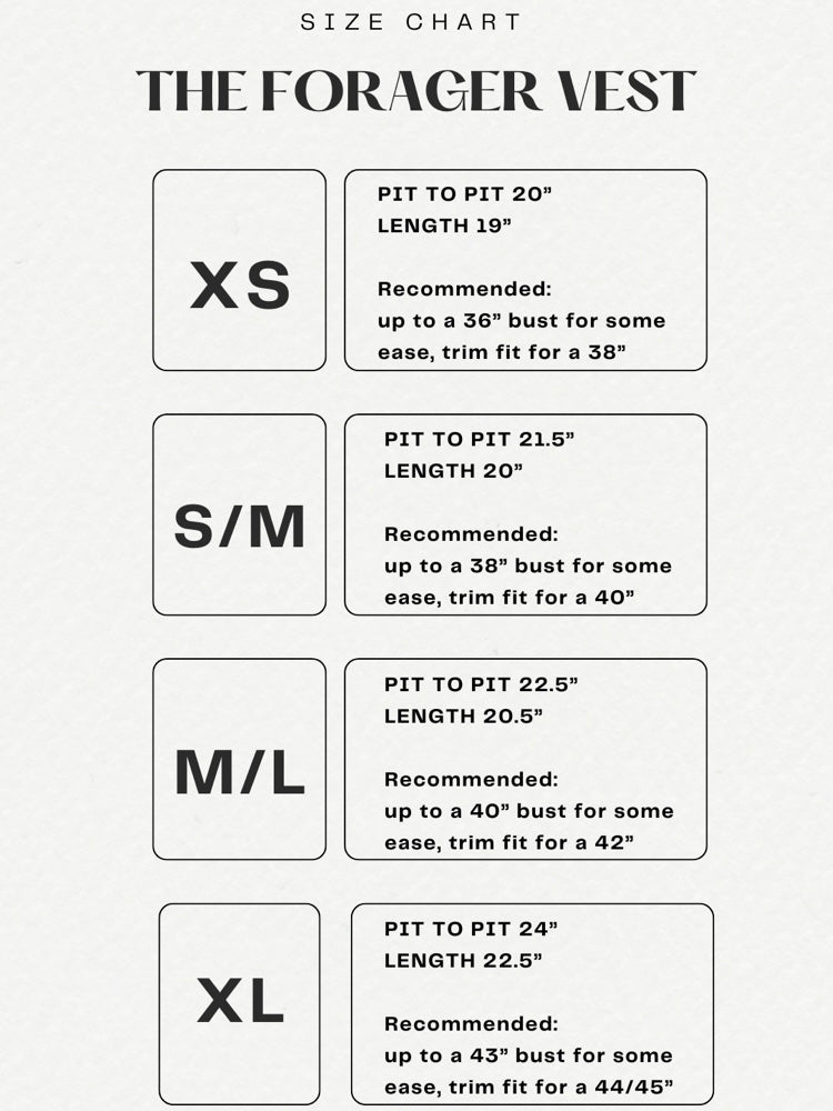 * Made to Order Forager Vest