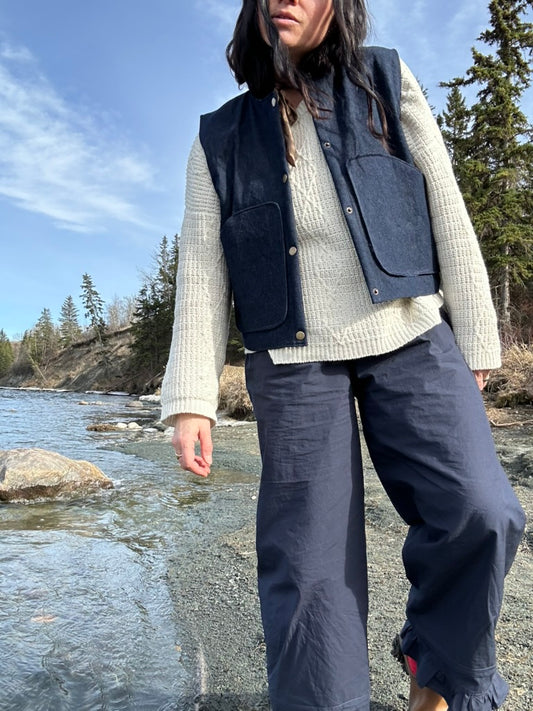 Denim Forager Vest XL