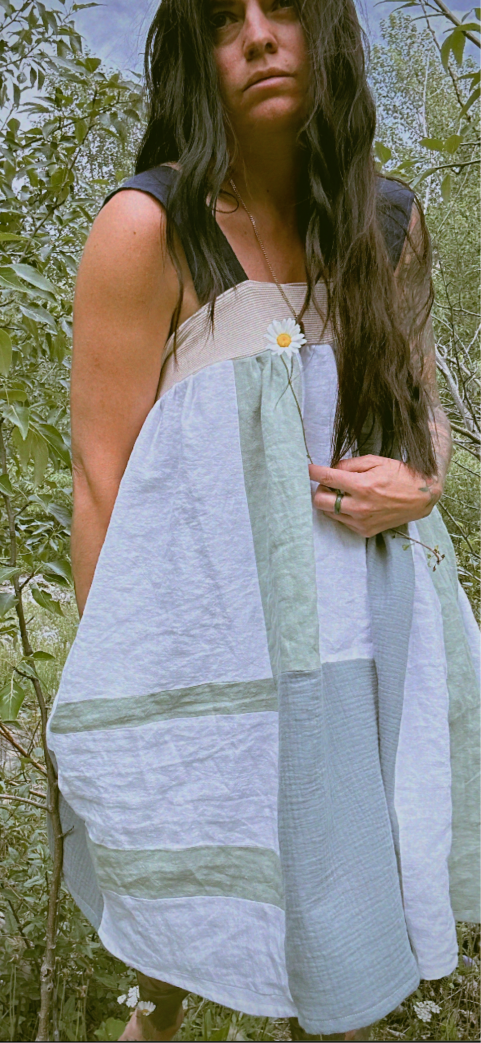 Patchwork Wildflower Dress