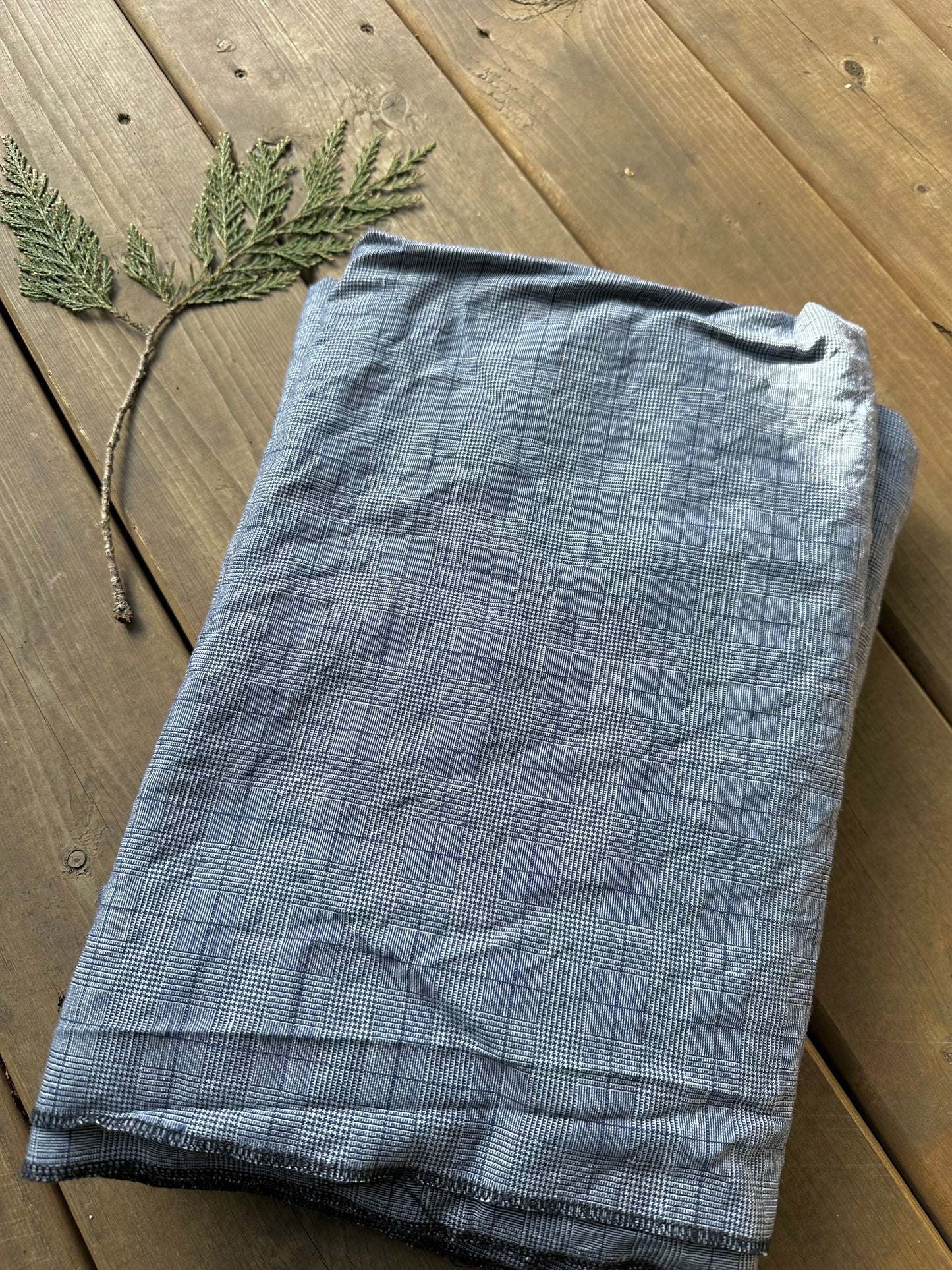 *Ruffle Pants - Blue Plaid- Made to Order