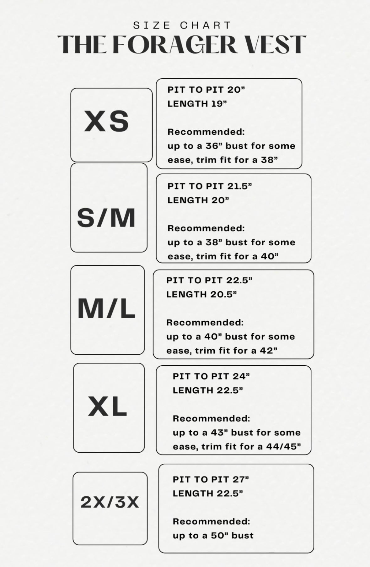 Forager Vest - Black Stripe