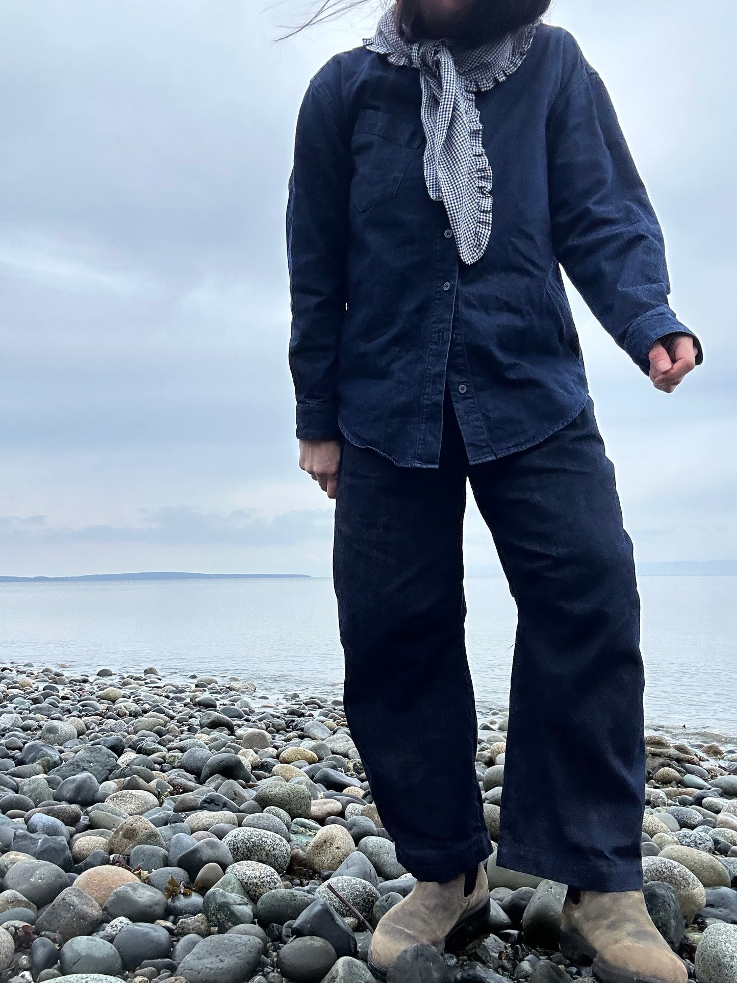 Barrel Denim-Black-Made to Order