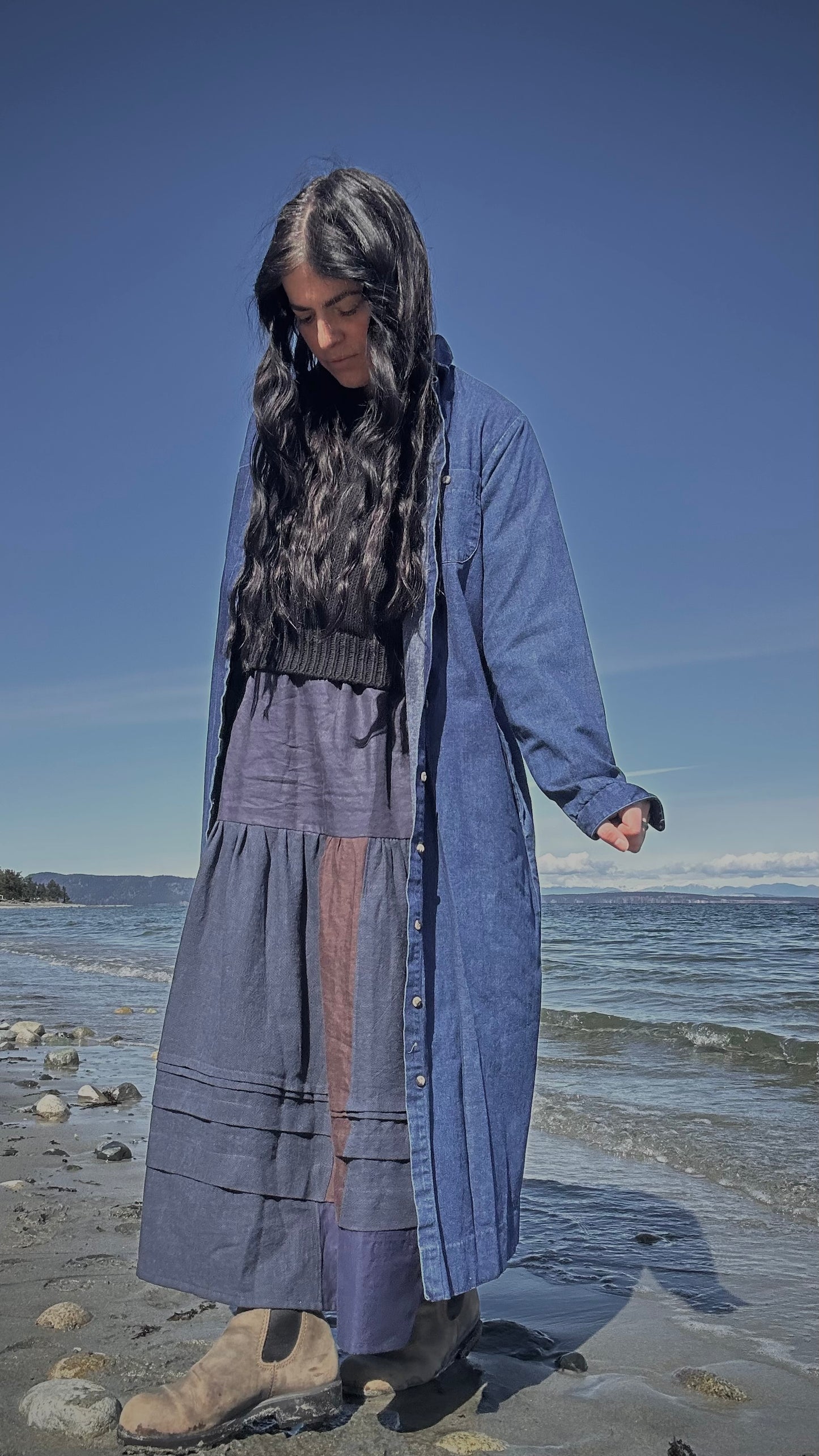 Ostara Skirt - zero waste patchwork