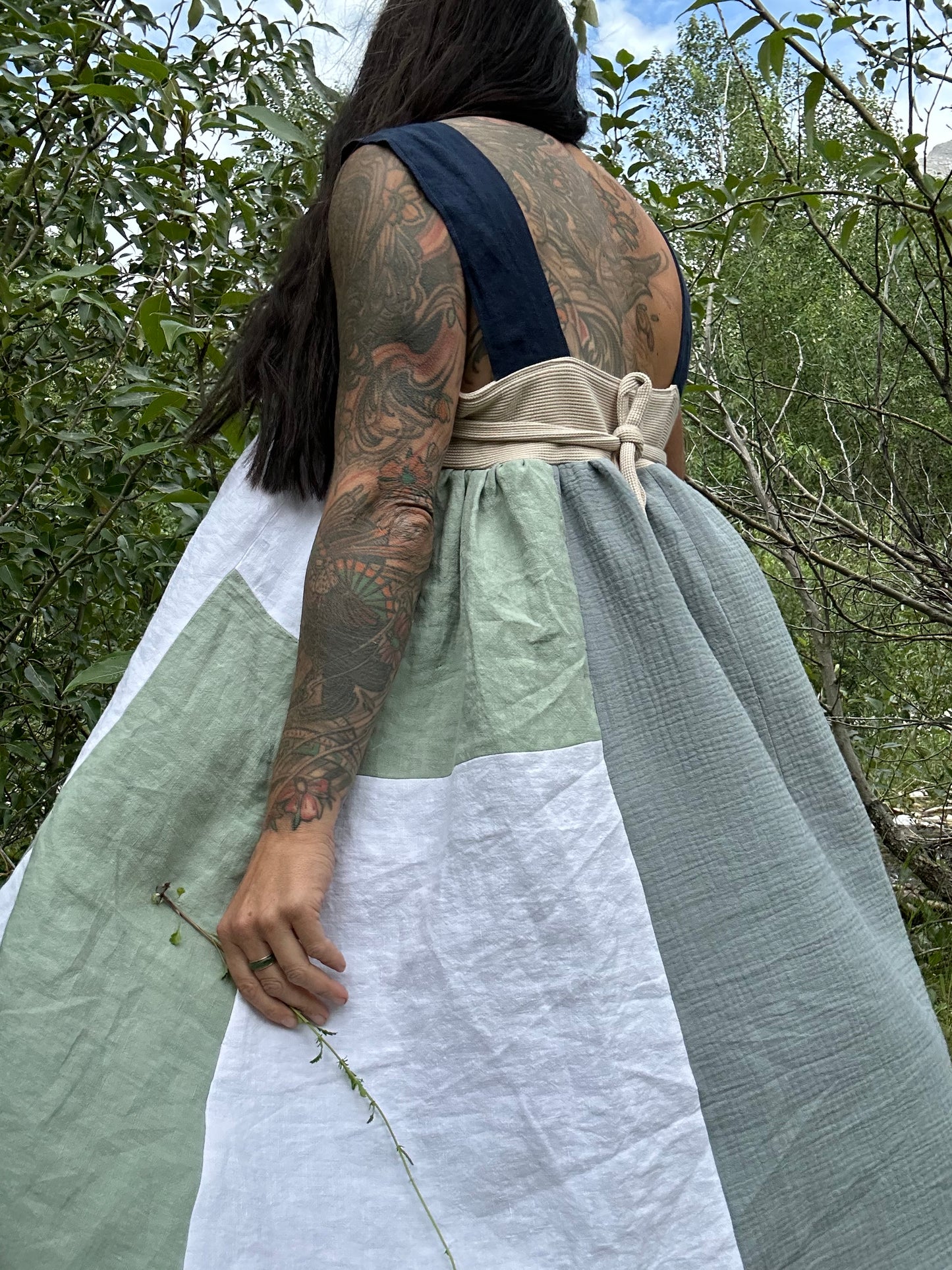 Patchwork Wildflower Dress