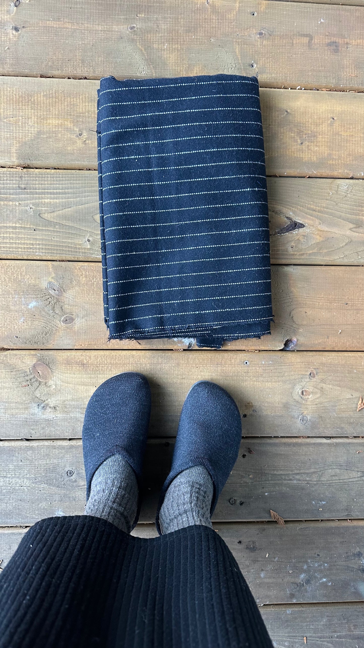 Forager Vest - Black Stripe