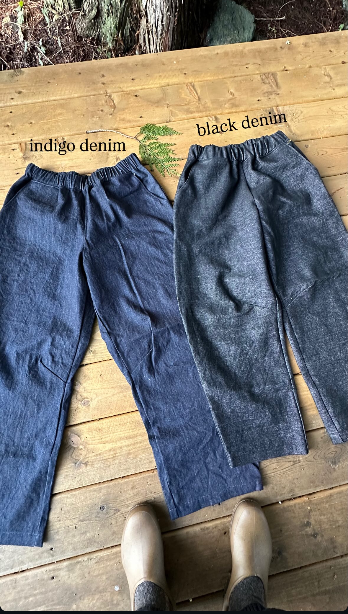 Black Denim Work Shirt