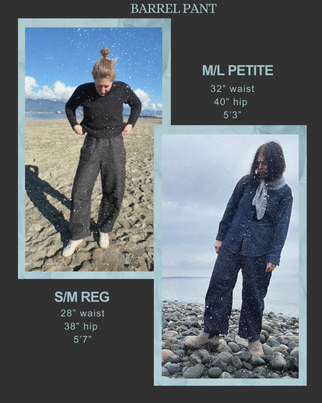 Barrel Denim-Black-Made to Order