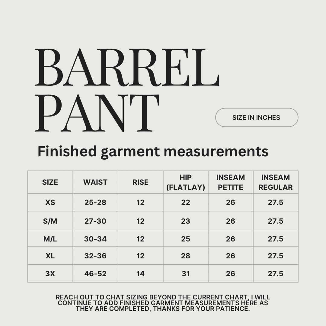 Barrel Denim-ready to ship